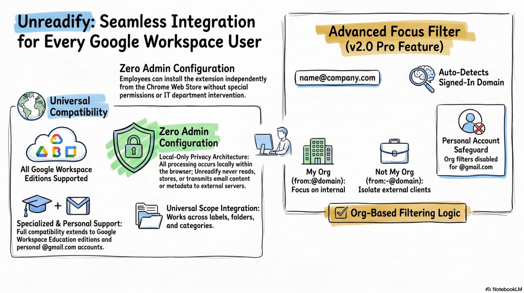 Google Workspace Ready — All Editions Supported